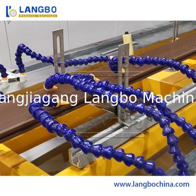 PVC / WPC Profile Extrusion Line Siemens Motor Double Screw Design