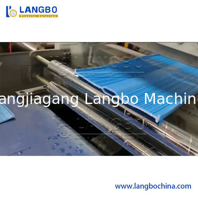 Punched Hole Plastic PVC Waterstops Extrusion Production Line