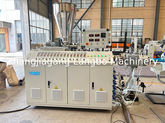 SJSZ65/132 UPVC PE HDPE PPR Water Gas Oil Supply Pipe Tube Extrusion Production Line Double Screw Extruder Making Machine
