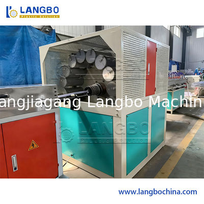 Low Noise Conical Twin Screw Extruder PVC Fiber Reinforcing Soft Pipe Making