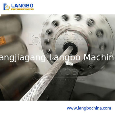 PVC Fiber-Reinforced Straight Pipe Production Line Plastic Braided Pipe Extruder Machine