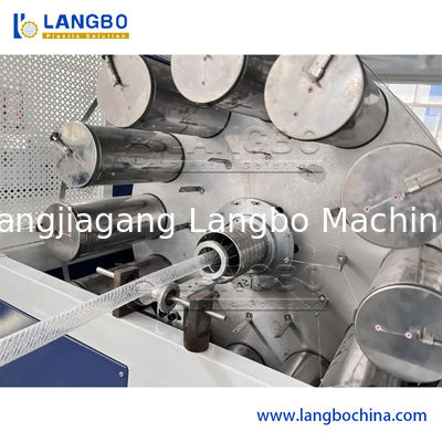 Fiber Reinforced Soft PVC Garden Hose Machinery PVC Garden Hose Extrusion Machine