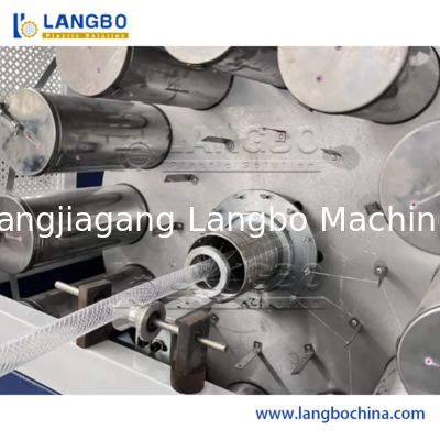 PVC Fiber Reinforced Hose Making Machine PVC Garden Hose Machine Soft PVC Garden Fiber Braided Reinforced Pipe Line PVC Flexible Hose Pipe Machine