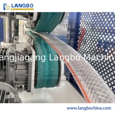 PVC Braided Fiber Reinforced Pipe/Hose Machine/PVC Garden Pipe Making Machine