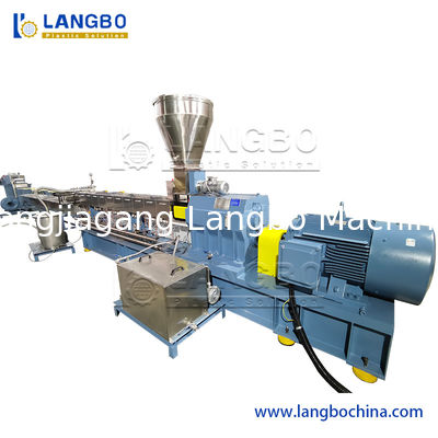 PP PE PVC Single Screw Granulating Plastic Pellet Production Machine