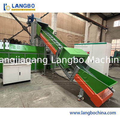 Recycle PP PE PVC Resin Pellet Graulator Granulating Extruder Making Machine