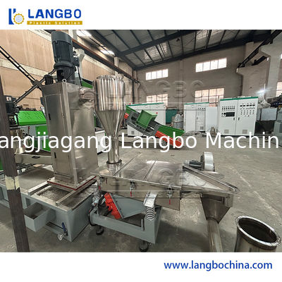 Recycle PP PE PVC Resin Pellet Graulator Granulating Extruder Making Machine
