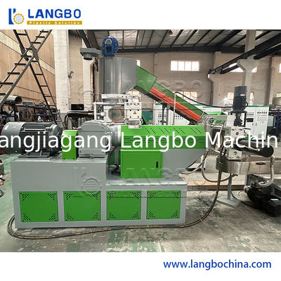 Recycle PP PE PVC Resin Pellet Graulator Granulating Extruder Making Machine