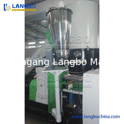 Waste Plastic LDPE HDPE PE PP Film Jumbo Bags Pet Bottle Flakes Lump Pipe PVC Hard Plastic ABS PC Washing Recycling Production Pelletizing Granulating Line