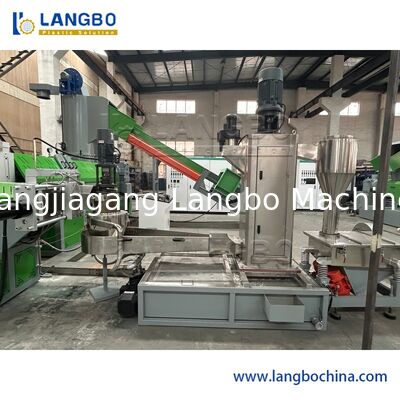 PP PE Recycling Machines/ Waste Film Crushing Washing Granulating Line