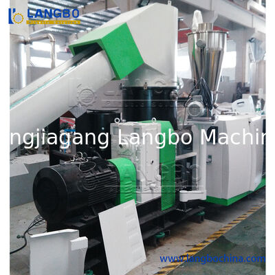 Two Stage PE/PP/Pet Plastic Recycle Granulating Machine/Pelletizing Machine