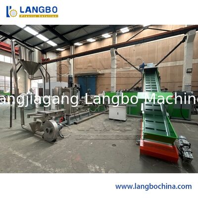 PP/PE/HDPE/LDPE/Waste Film Plastic Granulating Line