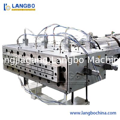 Automatic PVC Sheet Making Machine , 55KW Power Hollow Panel PVC Production Line