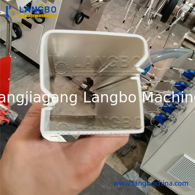 PVC Trunk Extrusion Line Cable Wire Protection Trunking Profile Making Machine with Punching Device