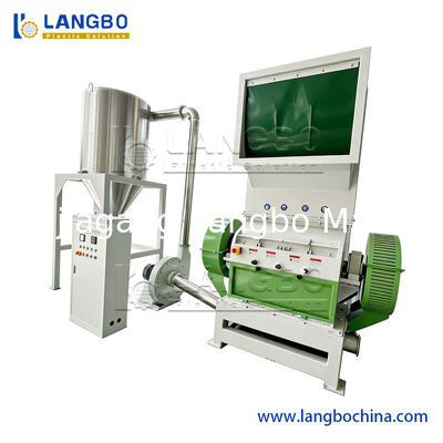 PVC Pet Barrels/Pipes/Pallets Crusher Waste Plastic Bottles Crushing Machine