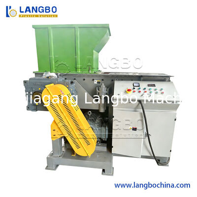 Plastic Shredder Mulcher Scrap Metal Roll Crusher Plastic Shredding Machine