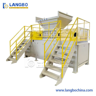 Industrial Double Shaft Shredder Crusher Machine for Metal/Plastic/Tire/Rubber/Wooden Recycling Machine
