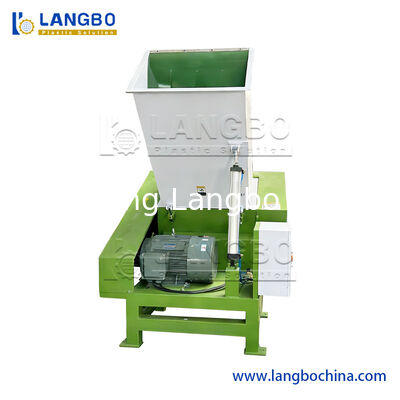 Waste Plastic Film Woven Bag Shoes Twin Roll Rotor Single Shaft Shredder Machine Plastic Crusher