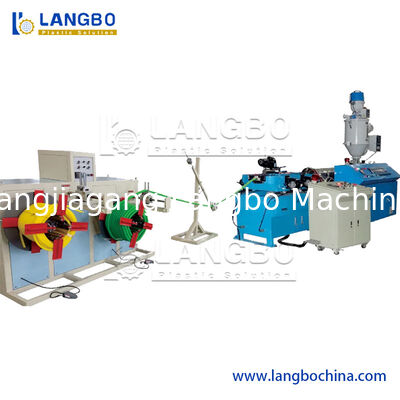 High Speed PE/PVC/PP Single Wall Corrugated Pipe Extrusion Making Machine Line