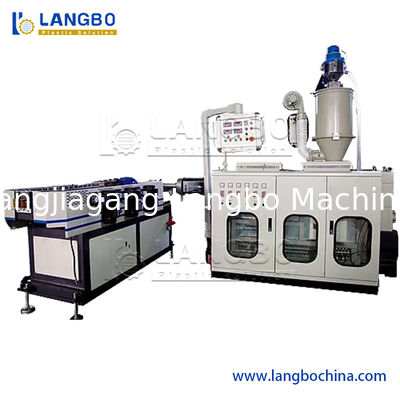 High Speed PE/PVC/PP Single Wall Corrugated Pipe Extrusion Making Machine Line