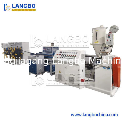 High Speed PE/PVC/PP Single Wall Corrugated Pipe Extrusion Making Machine Line