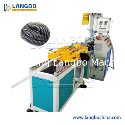 PVC Single Wall Corrugated Pipe Making Machine Plastic Extrusion Line