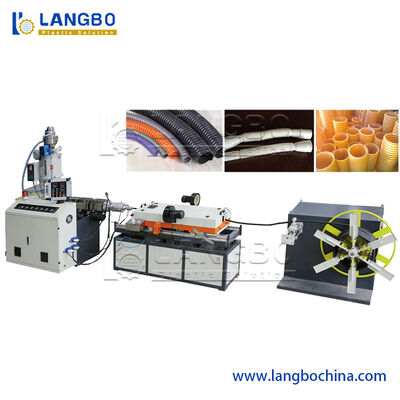 Fully Automated Corrugated Pipe Line For Faster Electrical Conduit Production