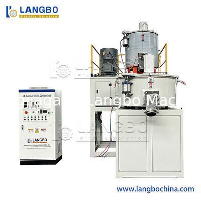 Blending PVC UPVC Plastic Compound Powder SRL-Z Model High Speed Hot Mixer/Low Speed Cold Mixing Machine