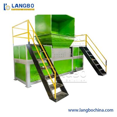Industrial Double Shaft Shredder Crusher Machine for Metal/Plastic/Tire/Rubber/Wooden Recycling Machine