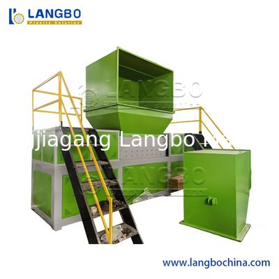 High-efficiency Plastic PVC PE PP Pet Film Bag Pipe Profile Flake Scrap Bottle Crusher Shredder Crushing Shredding Machine