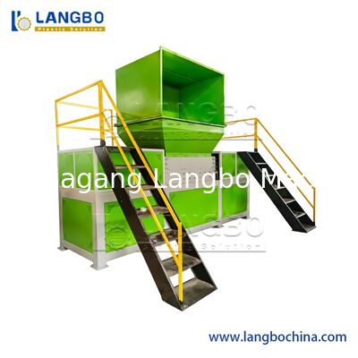 Plastic Bag Crushing Machine/Waste Film Crusher/ Plastic Film Shredder Machine/Woven Bag Crusher Machine, Single/Double Shaft Shredder Machine