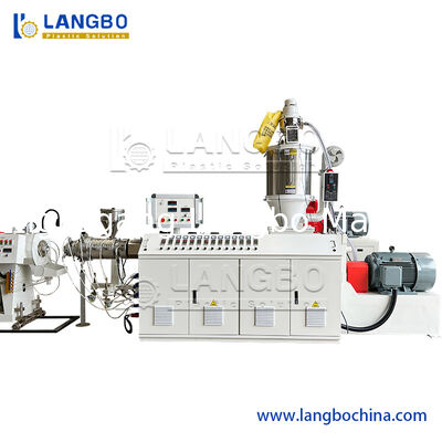 Plastic Water Supply PE HDPE PP PPR Pipe Tube Single Screw Extruder Production/Extrusion Line/Making Machine