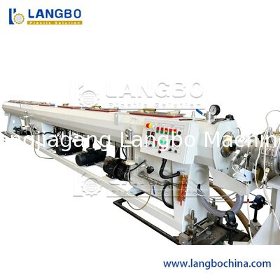 Plastic Water Supply PE HDPE PP PPR Pipe Tube Single Screw Extruder Production/Extrusion Line/Making Machine