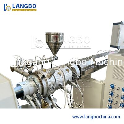 Plastic Water Supply PE HDPE PP PPR Pipe Tube Single Screw Extruder Production/Extrusion Line/Making Machine