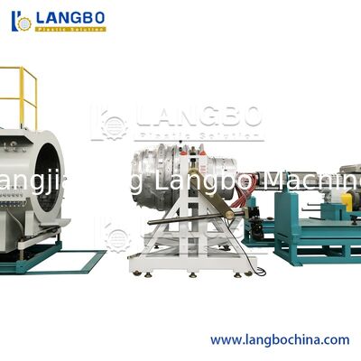Gas Water PE Pipe Extrusion Line Single Outlet 4 - 9m / Min Capacity