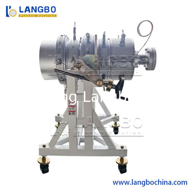 PE Large Diameter Hollow Wall Pipe Twin Single Screw Extruder Extrusion Plastic Production Line Making Machine