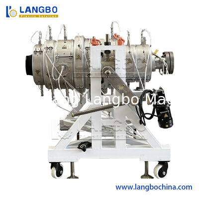 Single / Multiple Layer PE Pipe Extrusion Line For 63-630mm PP Pipe Diameter