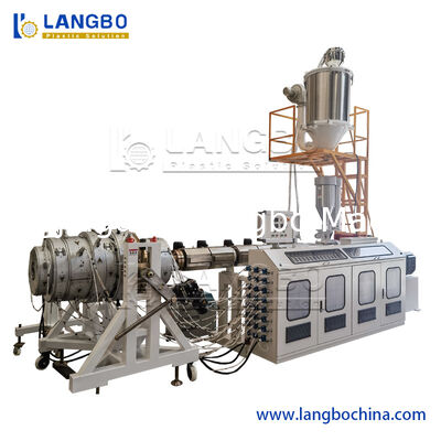 SZ75/38 160-400MM PE Pipe Extrusion Line / HDPE Pipe Making Machine / Plastic Pipe Production Line
