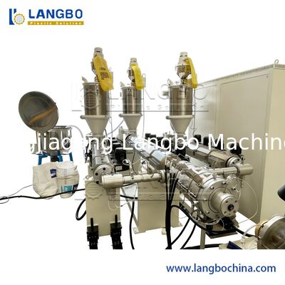 High Speed Plastic Profile PPR Water Drainage Pipe Making Extrusion Single Screw