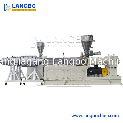 75 - 315mm PVC Pipe Extrusion Line 25mm With Socket Making Machine