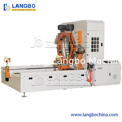UPVC 75- 250mm Pvc Pipe Extrusion Line Machine With 80/156 Extruder