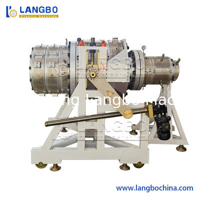 Plastic PVC Pipe Production Line Machine Conical Twin Screw Extruder
