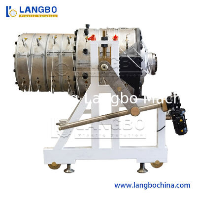 UPVC 75- 250mm Pvc Pipe Extrusion Line Machine With 80/156 Extruder