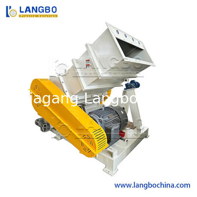 Plastic Barrel Crushing Machine PE PP PVC Pet Waste Plastic Crusher Machine
