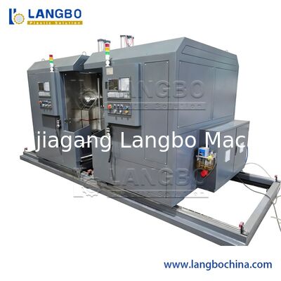 Automatic Plastic Pipe Threader Production Line PP PE PVC Pipe Threading Machine