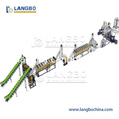 Crushing Waste Plastic Recycling Pelletizing Machine