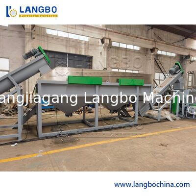300-5000kg/H Capacity PET Recycling Line with 14mm Flake Size and 380V Voltage for PET Bottle Recycling