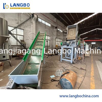 300-5000kg/H Capacity PET Recycling Line with 14mm Flake Size and 380V Voltage for PET Bottle Recycling