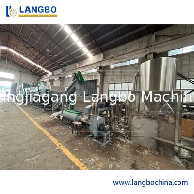 Professional Pelletiser Machine Pet Recycling Line SIEMENS Brand Motor