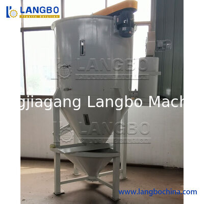 Injection Molding Plant Electrical Appliances Plastic Particle Mixer Vertical Drying Mixer